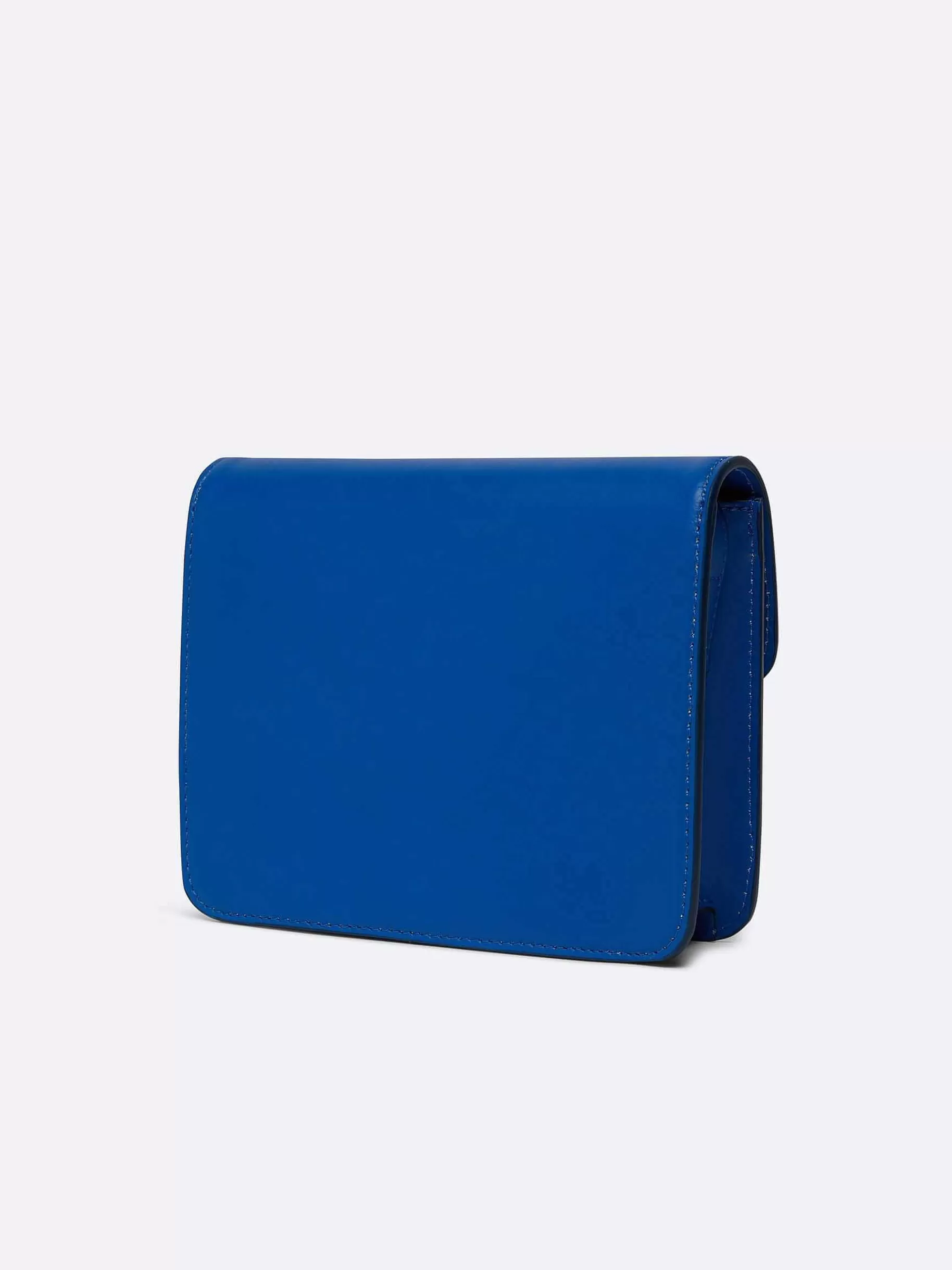 Women Carel Bags-Blue Upcycled Leather Bag