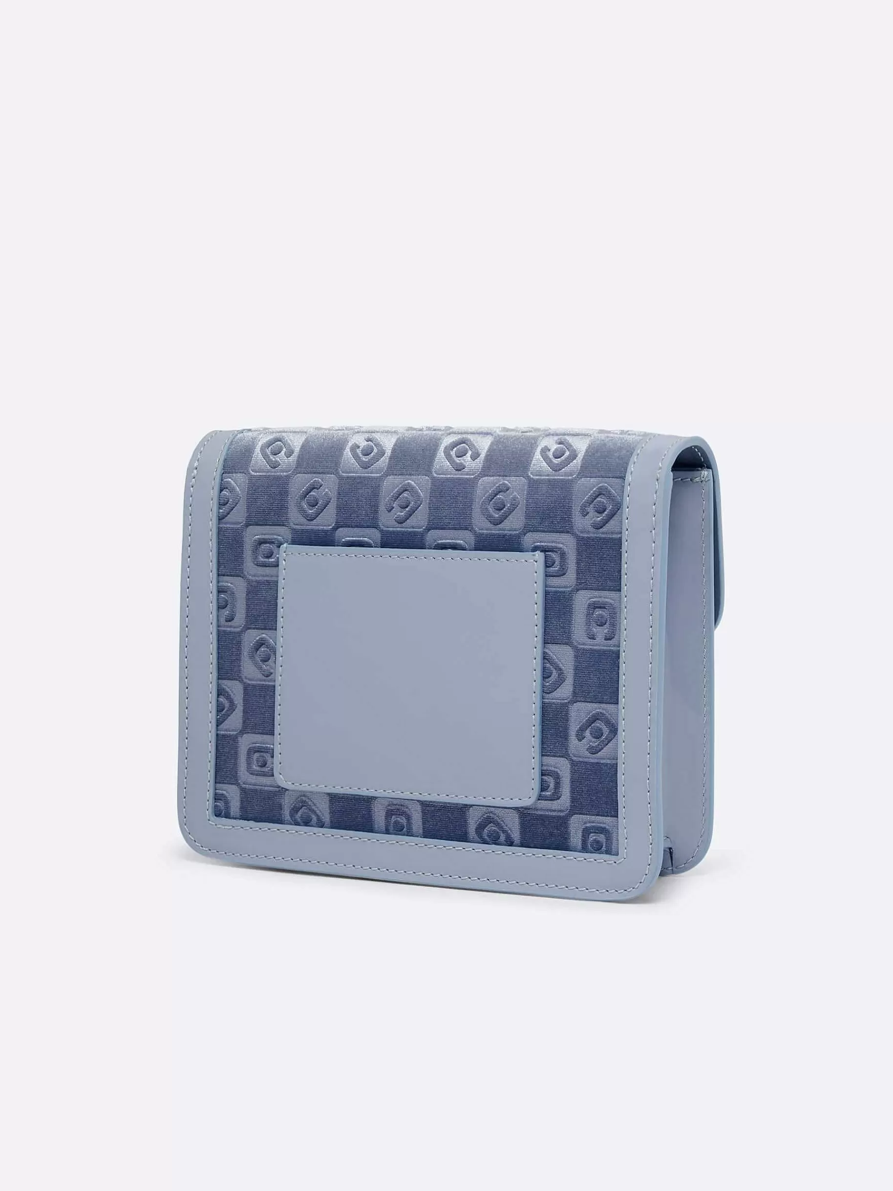 Women Carel Bags-Blue Velvet Bag