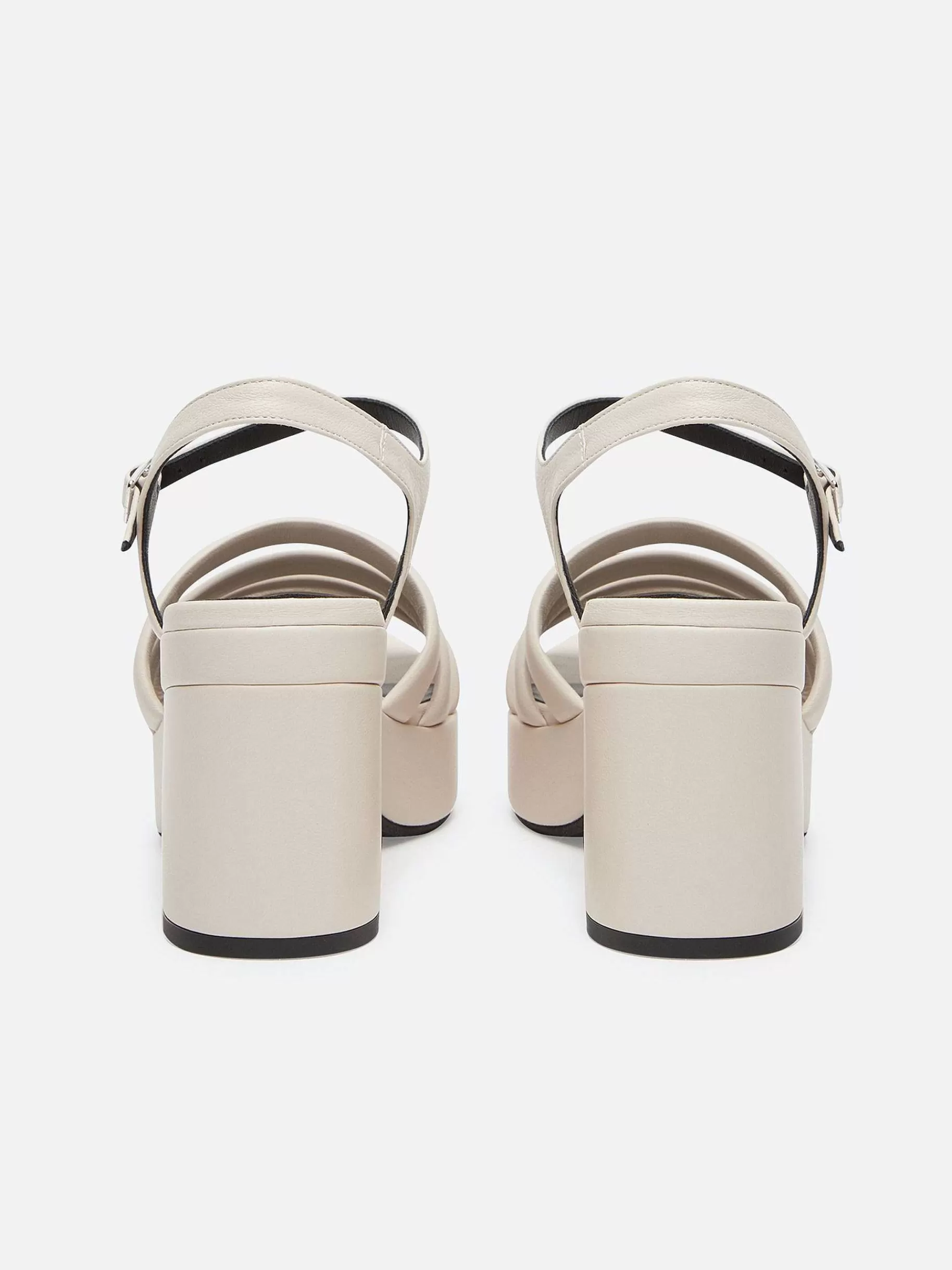 Women Carel Sandals And Mules-Ivory Leather Sandals