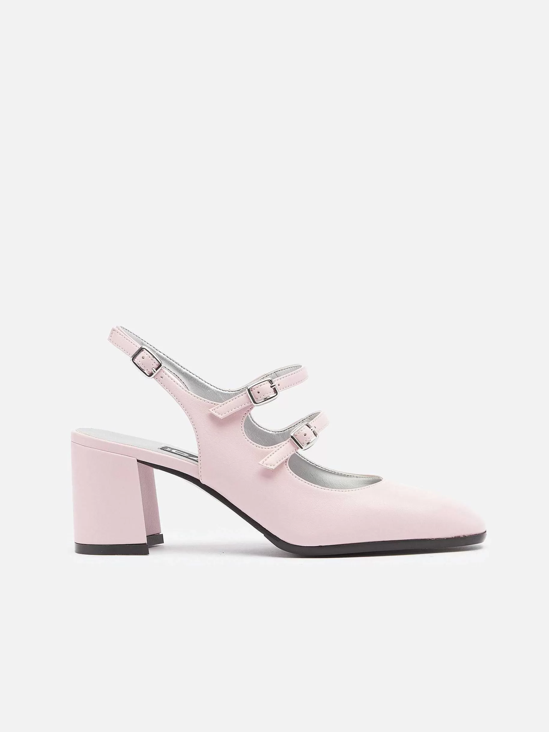 Women Carel Slingbacks-Pink Appleskin Slingback Mary Janes