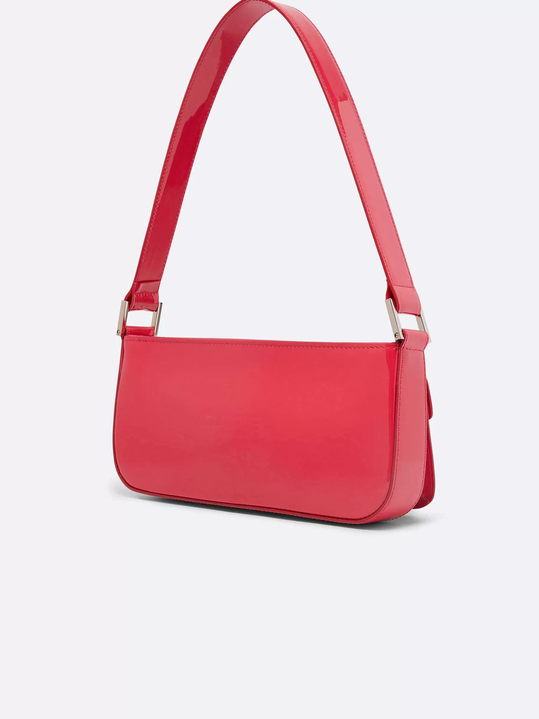 Women Carel Bags-Pink Upcycled Patent Leather Bag