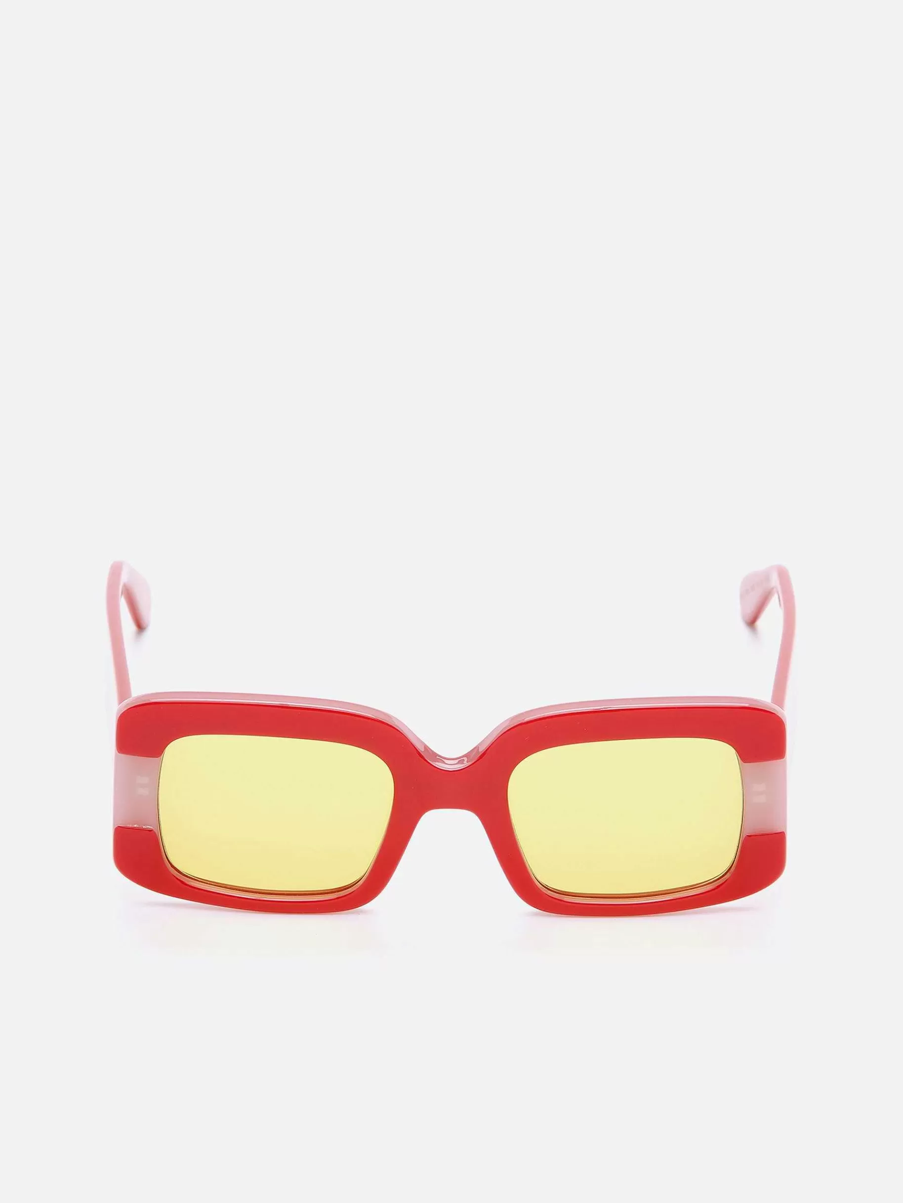 Women Carel Accessories-Red Acetate Sunglasses